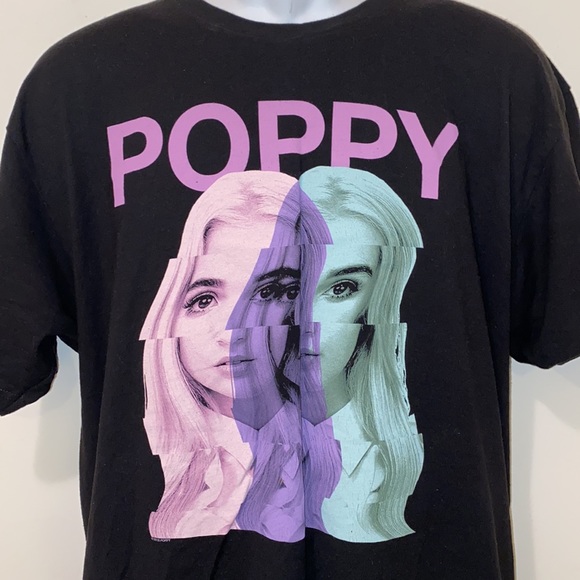 🤖Unisex Poppy Pastel Warped Photo Graphic Tee🤖 - Picture 5 of 8